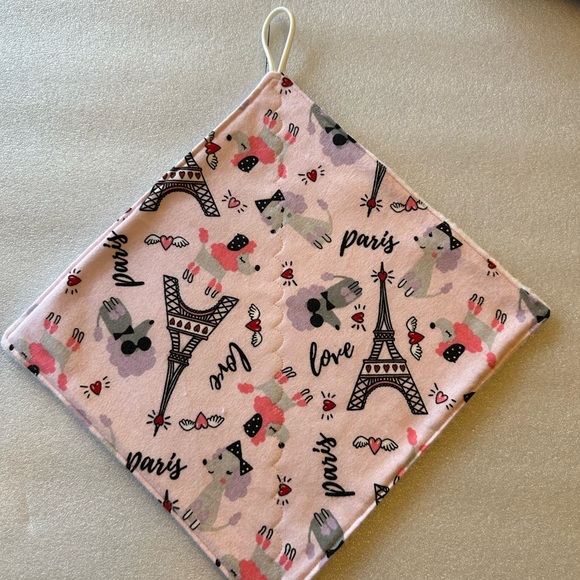 Handmade Other - NEW! Handmade Pink Paris-Themed Softy Cloth